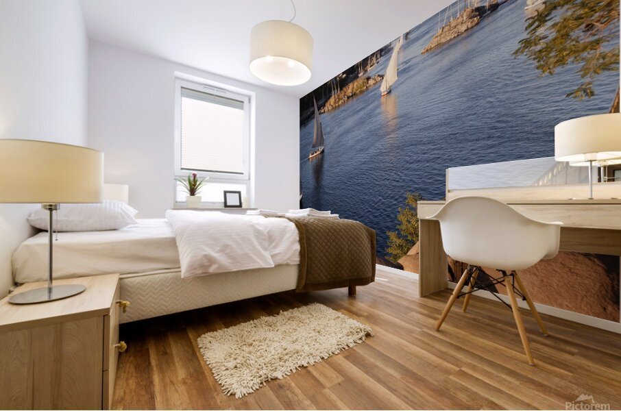 The Nile River Mural print