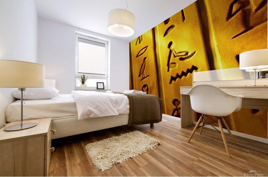 Pharaohs words Mural print