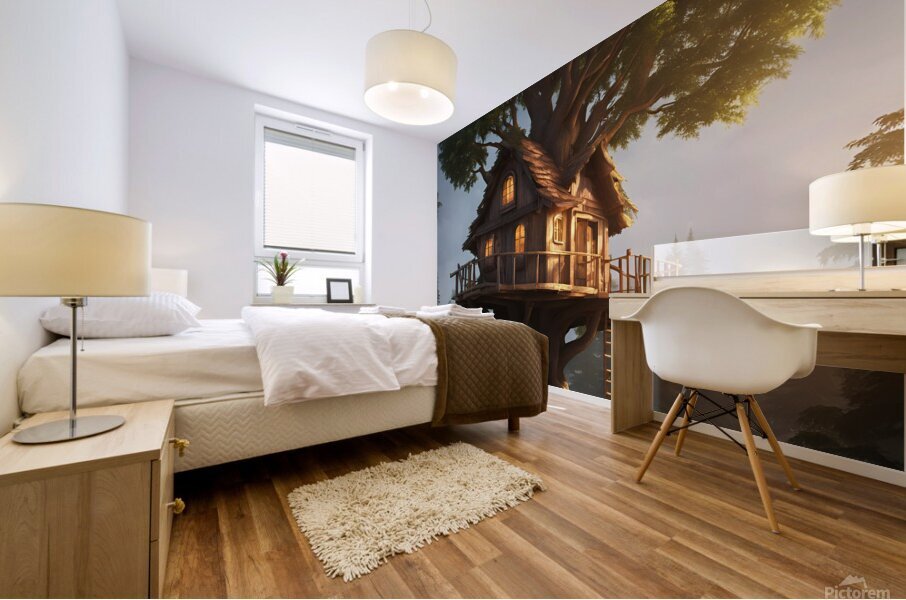 treasure island Mural print