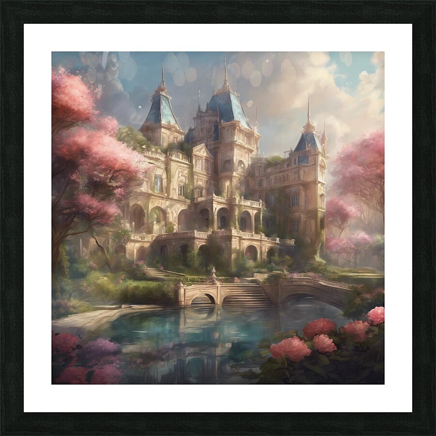 Palace of happiness Picture Frame print