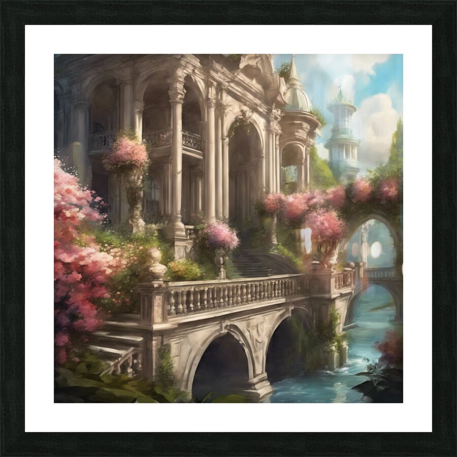 Sea Palace Picture Frame print