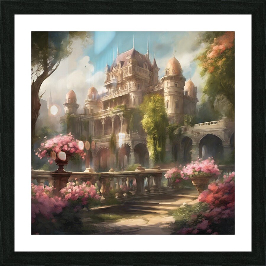 Palace of creativity Picture Frame print