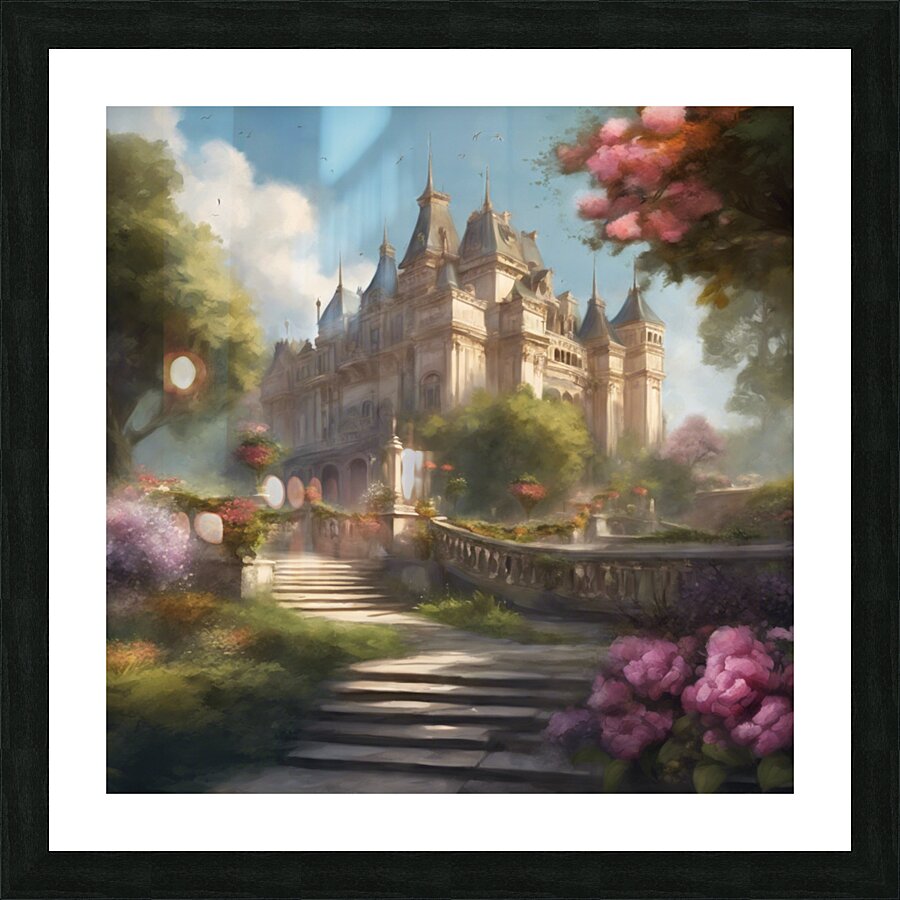 Princes Palace Picture Frame print