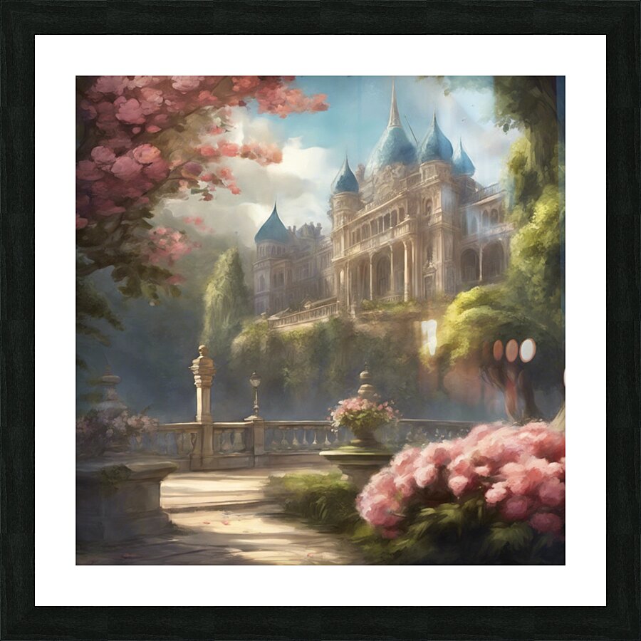 Princesses Palace Picture Frame print