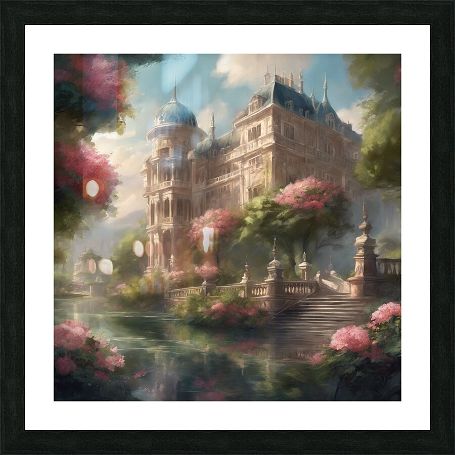 Palace of happiness Picture Frame print