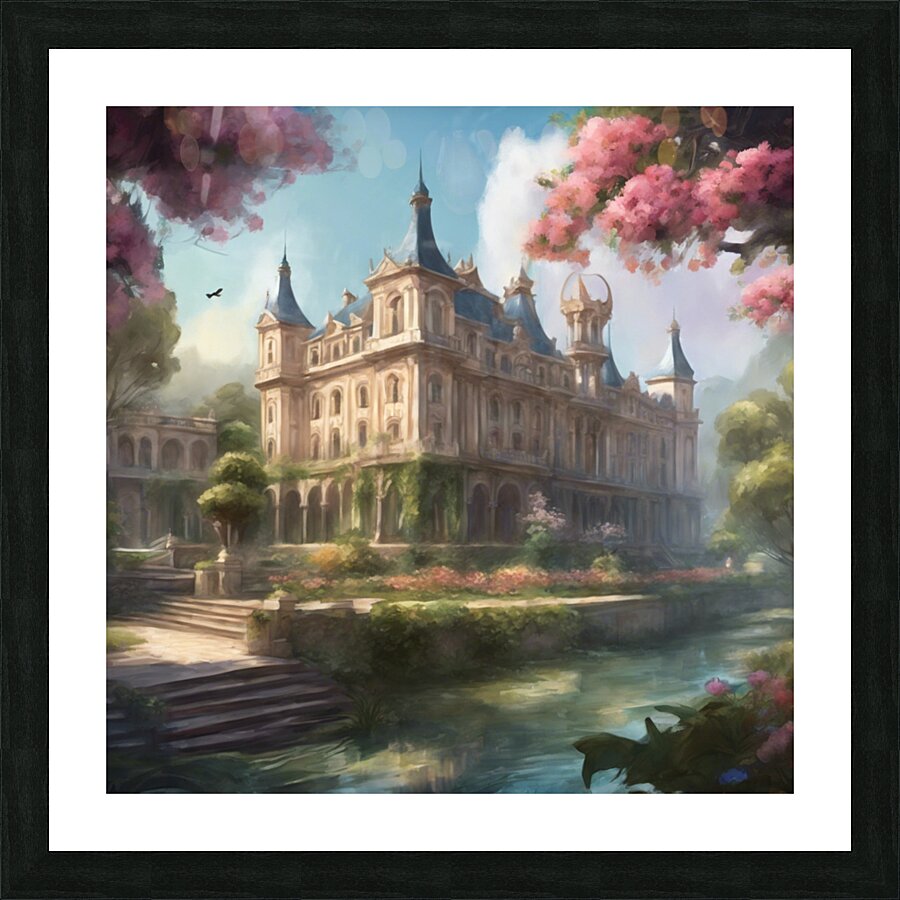 Princes Palace Picture Frame print