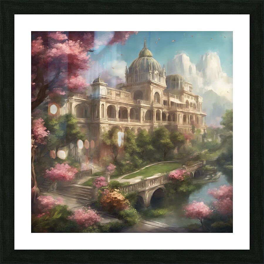Governors Palace Picture Frame print