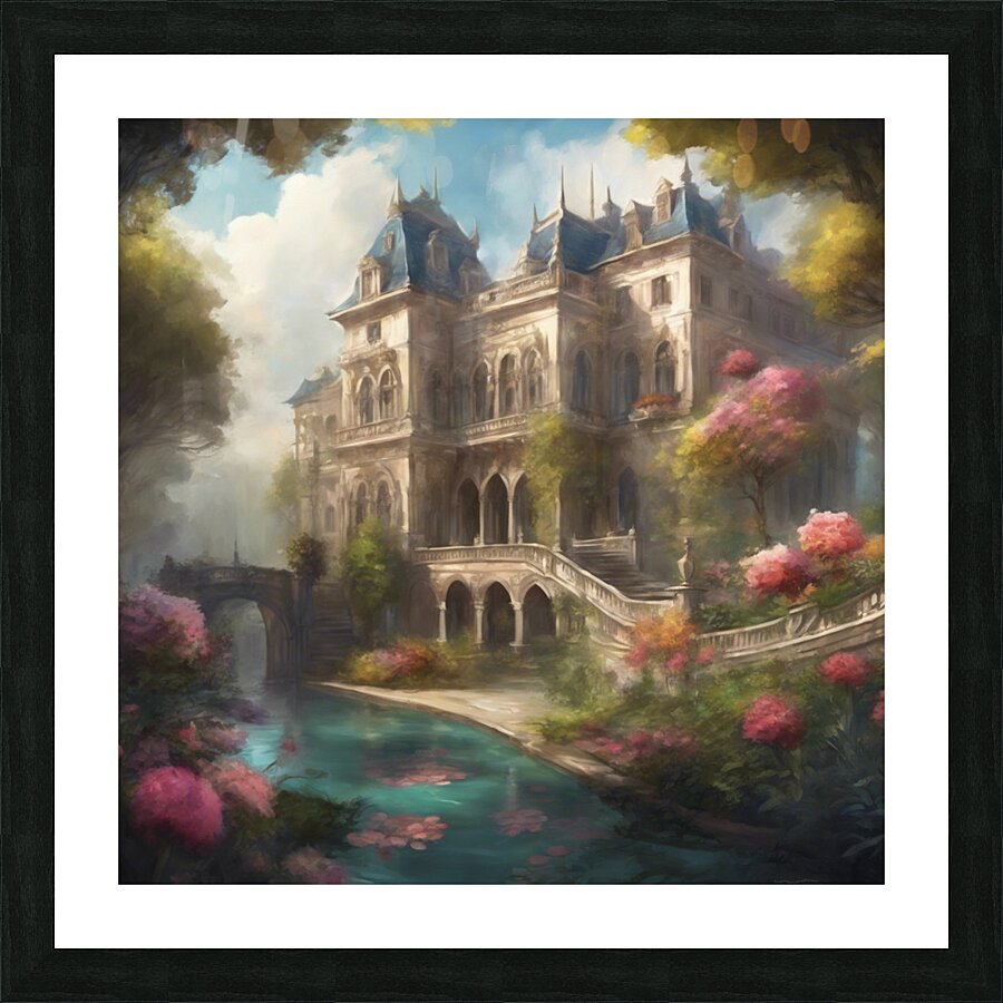 Princes Palace Picture Frame print