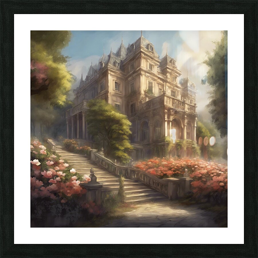 School palace Picture Frame print