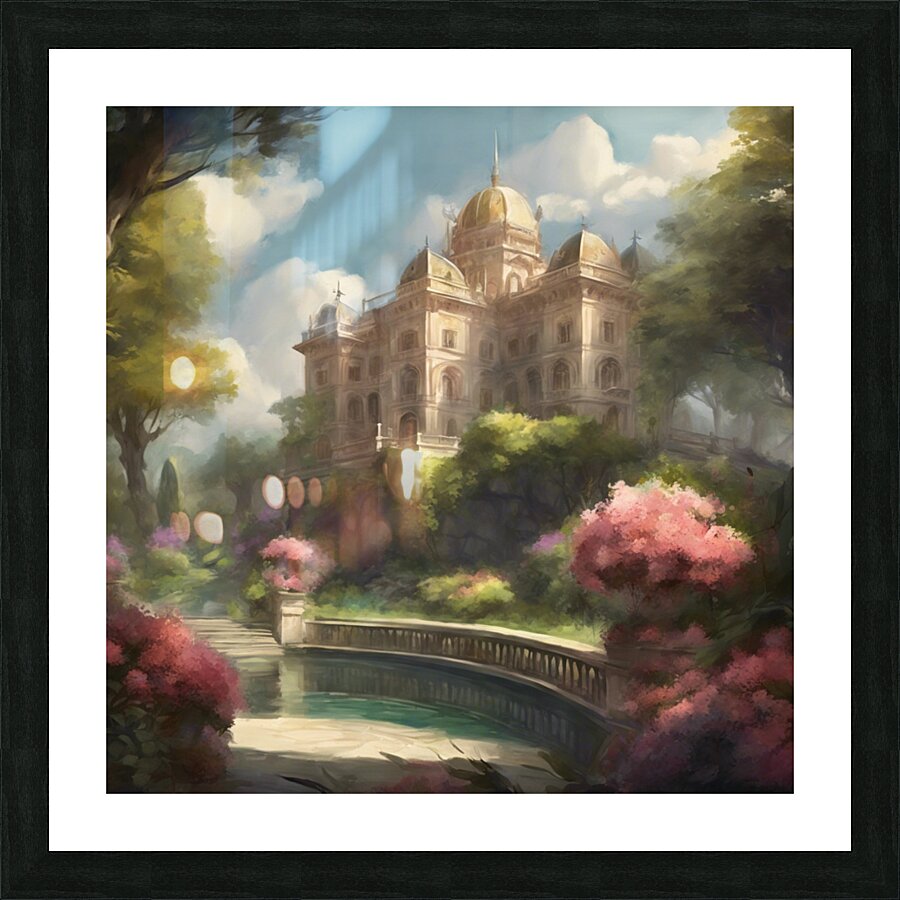 Princes Palace Picture Frame print
