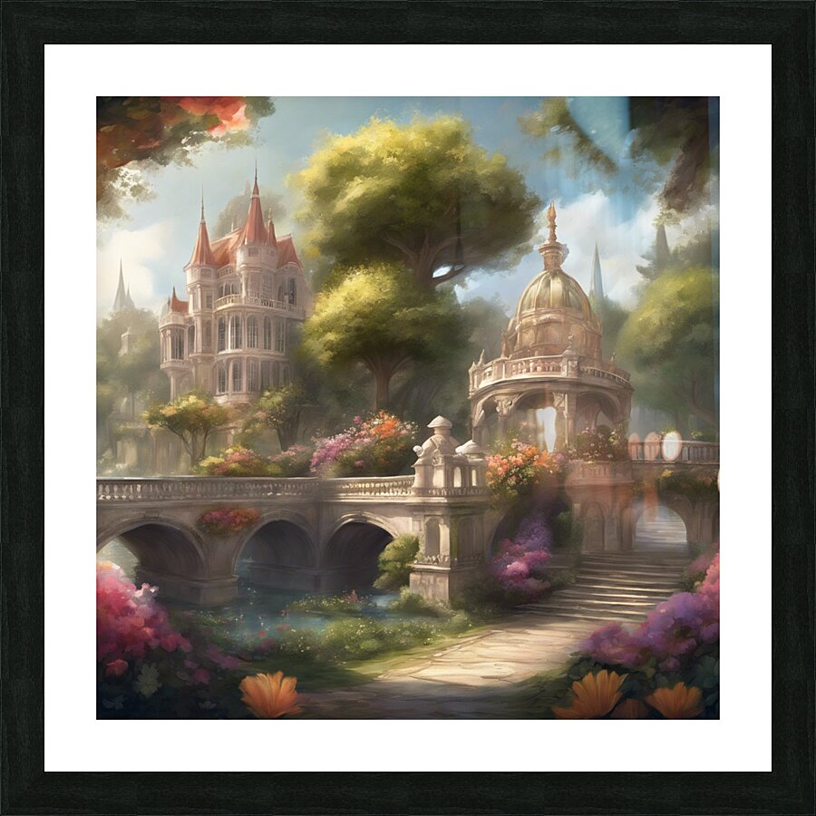 Palace trip Picture Frame print