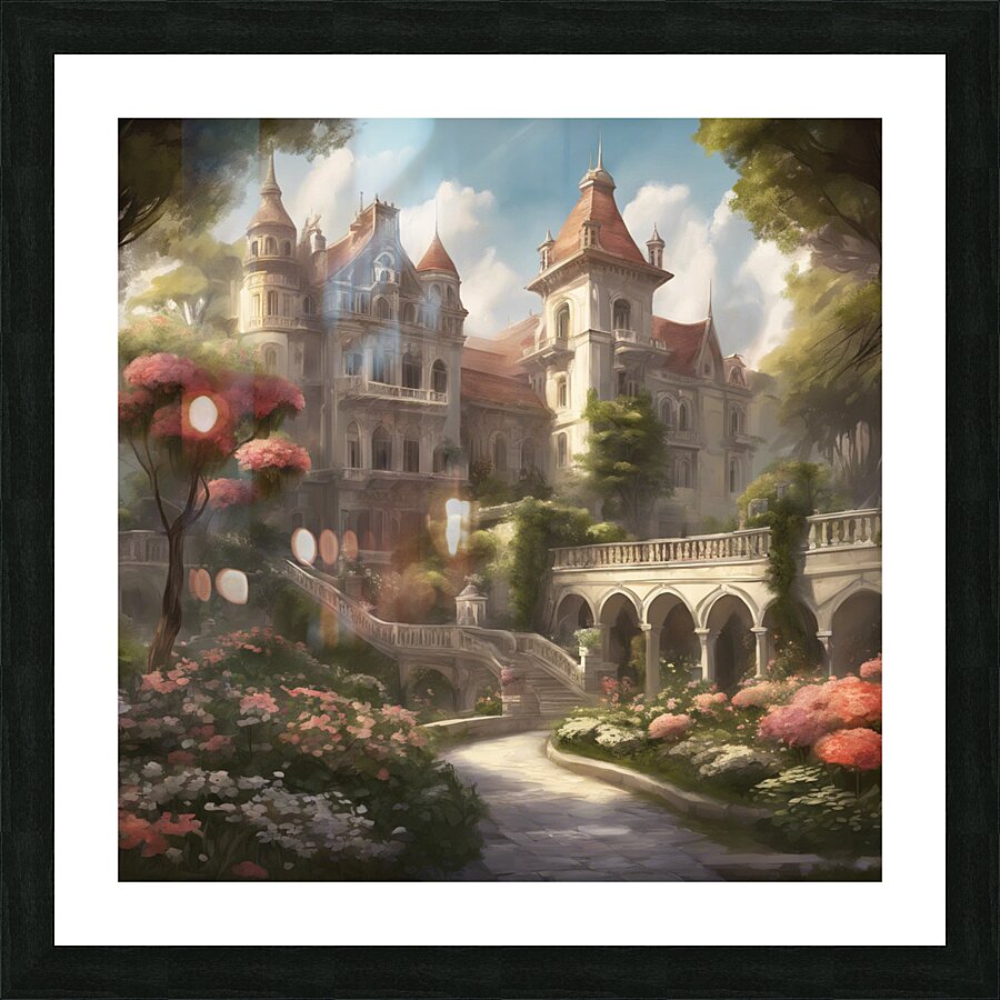 Princes Palace Picture Frame print