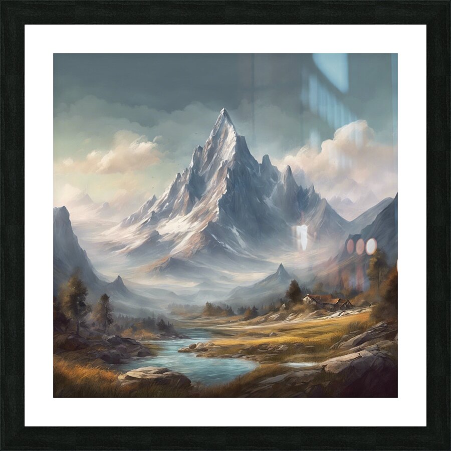 Atlas mountains Picture Frame print