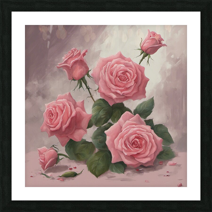 Gorgeous roses Picture Frame print