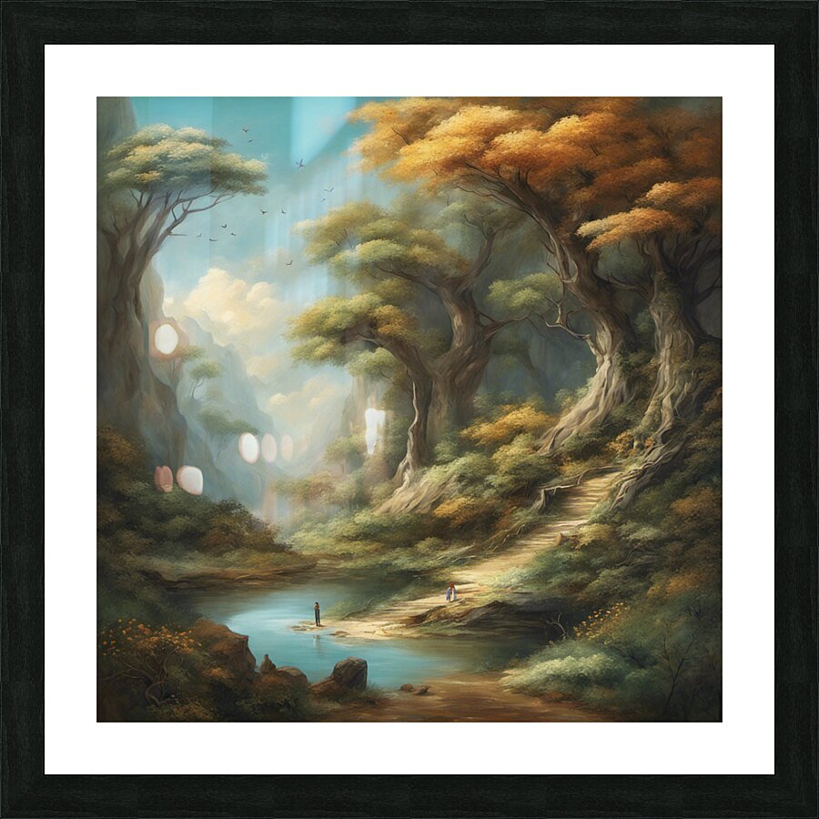 Beautiful landscape Picture Frame print