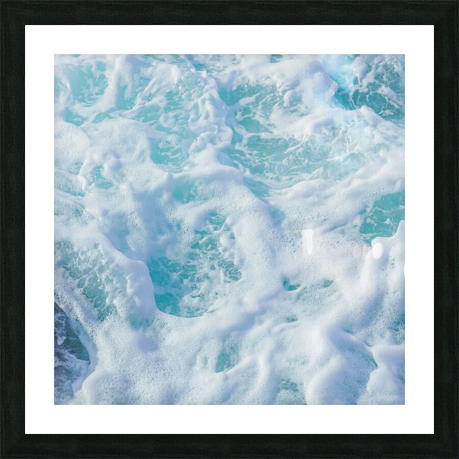 sea ​​waves Picture Frame print