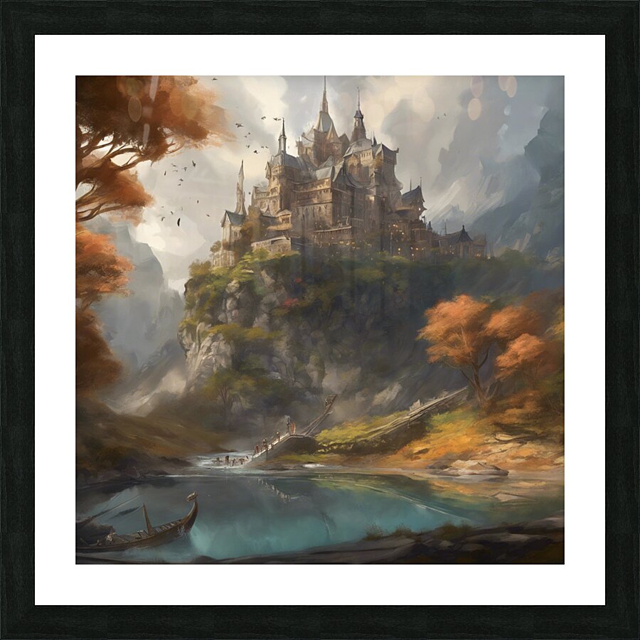 painting Picture Frame print