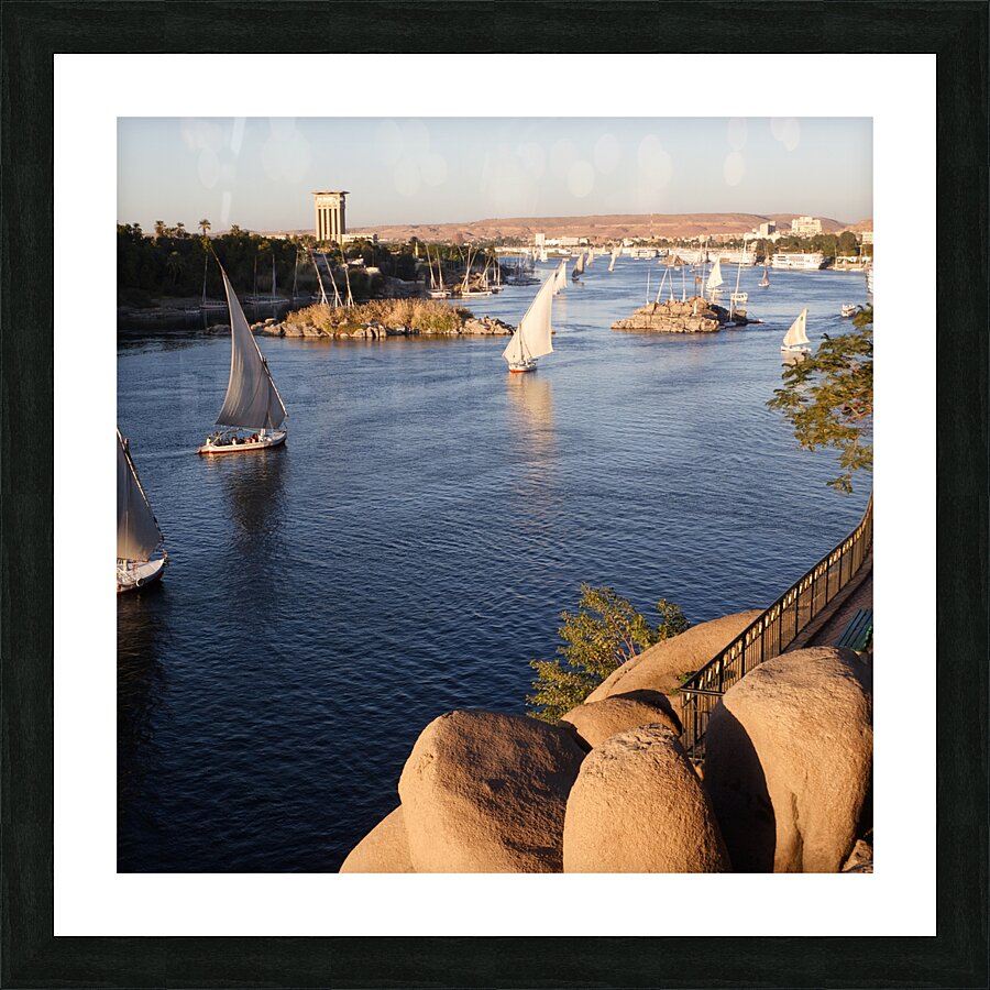 The Nile River Picture Frame print