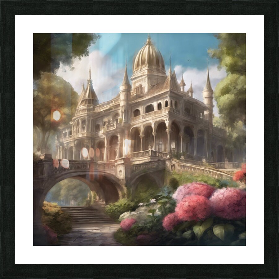 Friends Palace Picture Frame print