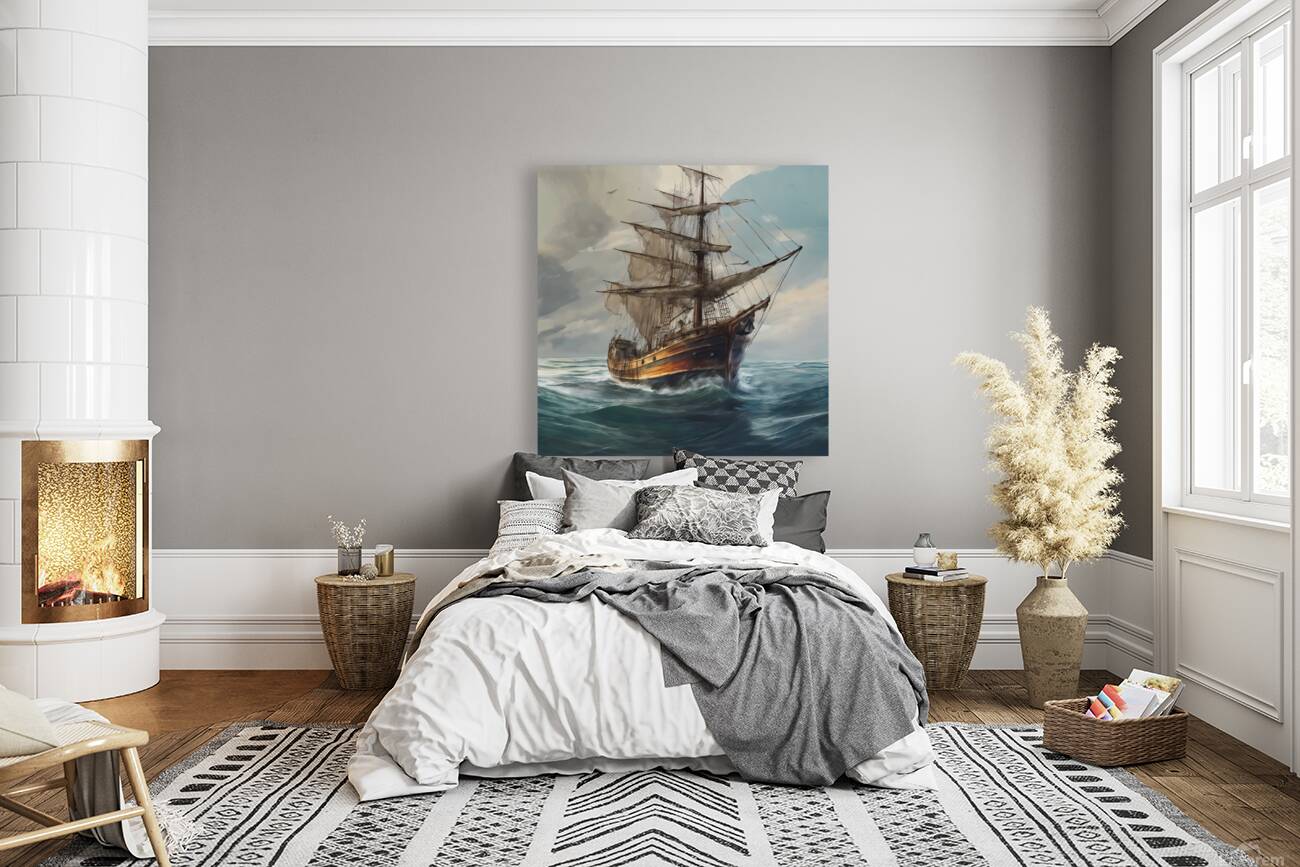 Sea ship Reproduction