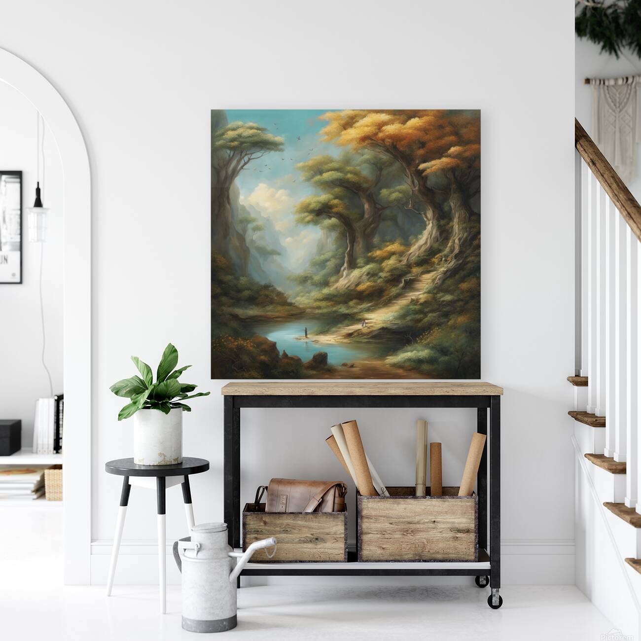 Beautiful landscape Reproduction