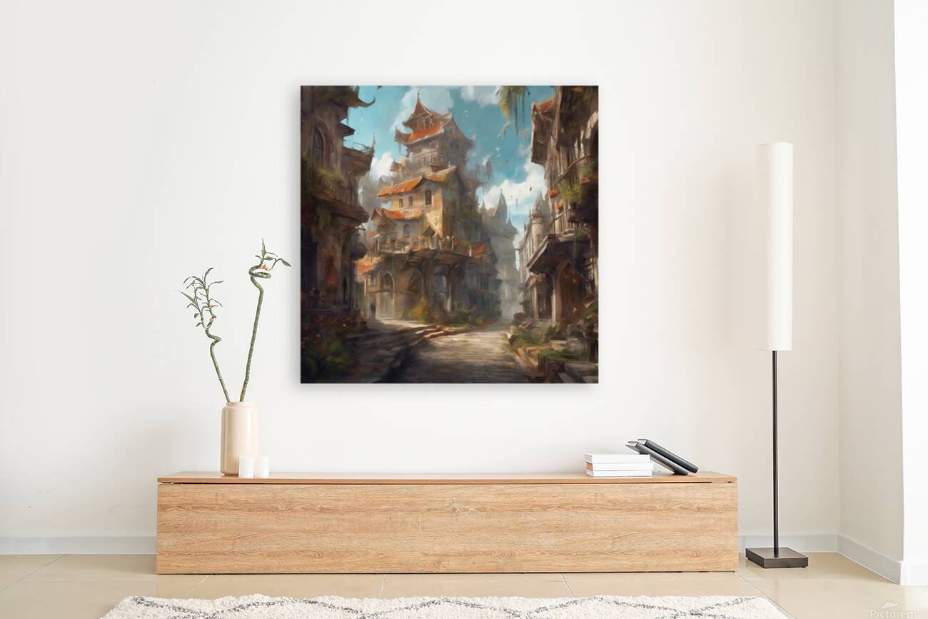 Desert city Reproduction