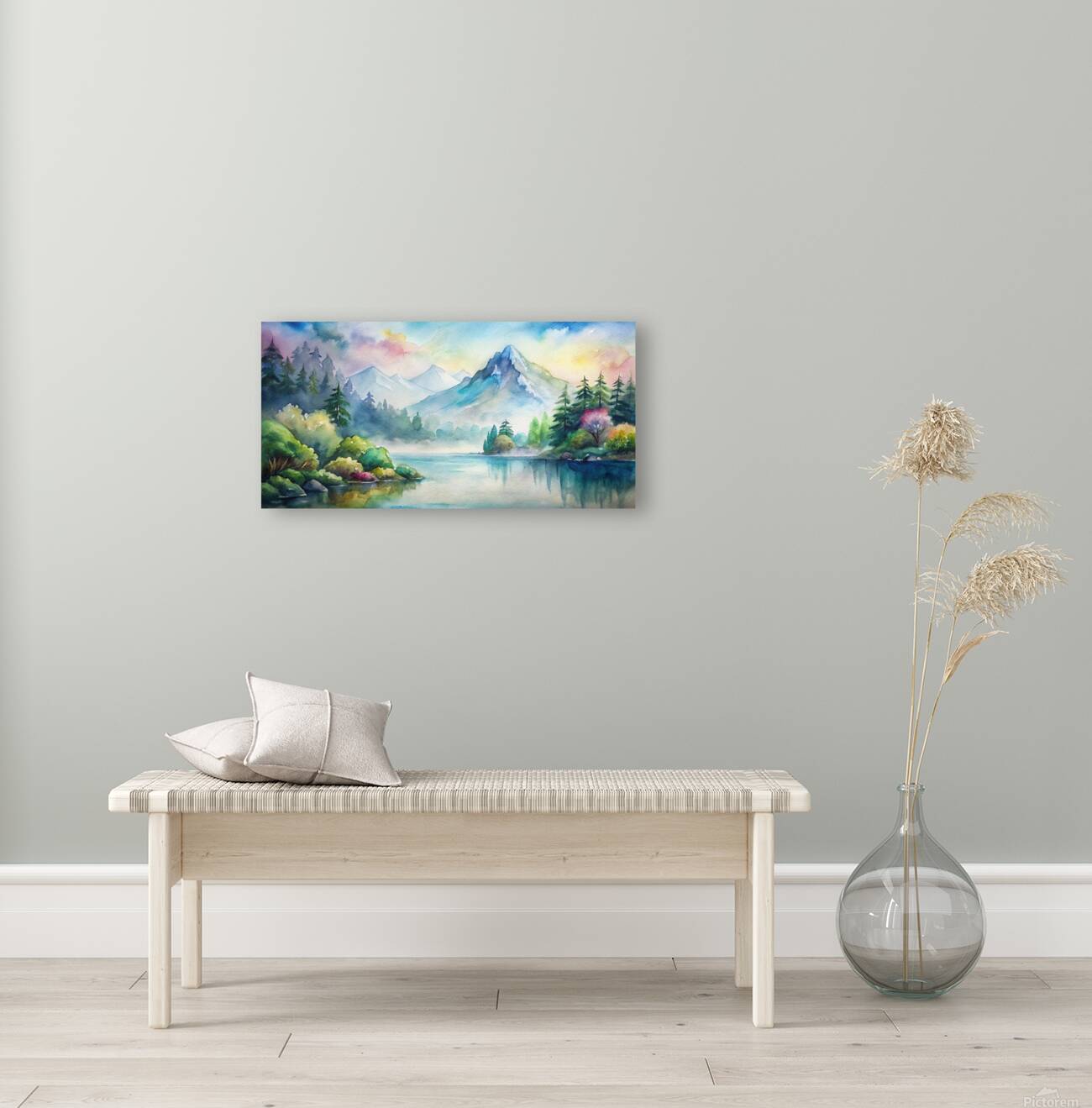 beautiful scenery Reproduction