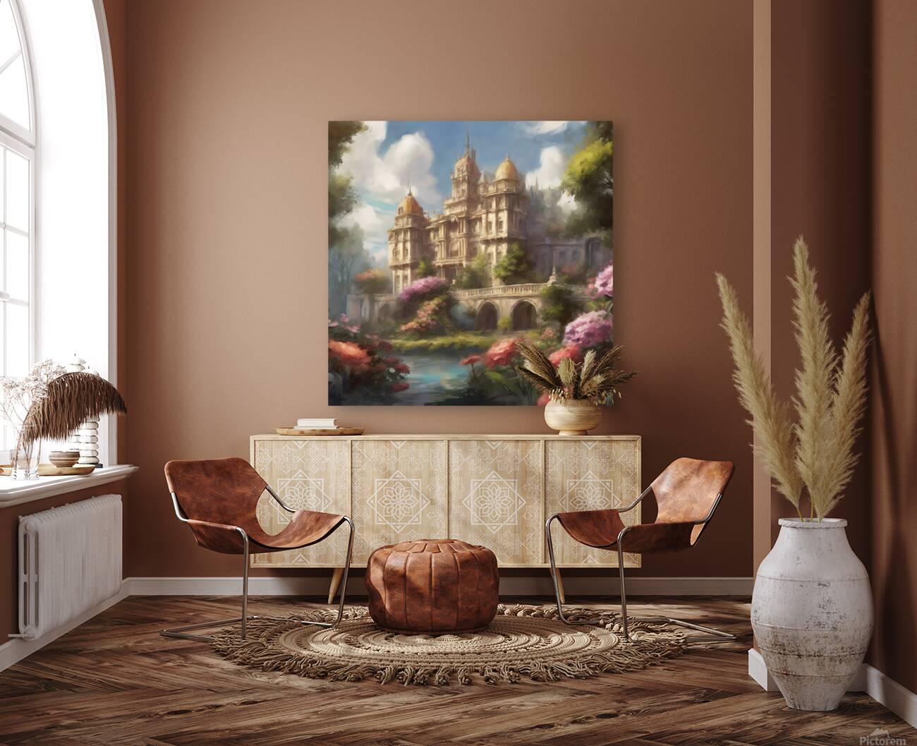 A palace of tranquility and beauty Reproduction