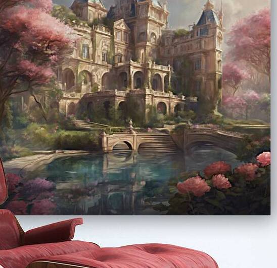 Palace of happiness by International paintings