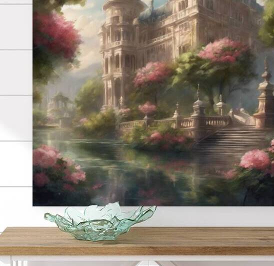 Palace of happiness by International paintings