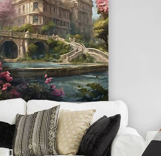 Palace River by International paintings