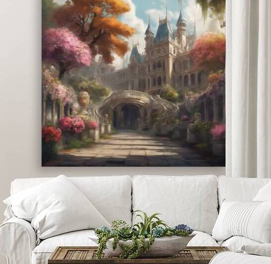 Palace of happiness by International paintings