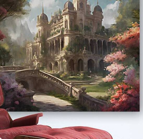 Palace of love by International paintings