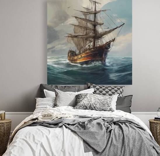 Sea ship by International paintings