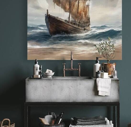 Passenger ship by International paintings