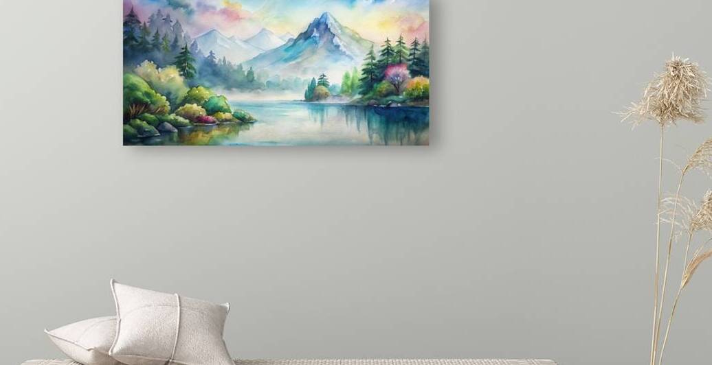 beautiful scenery Reproduction