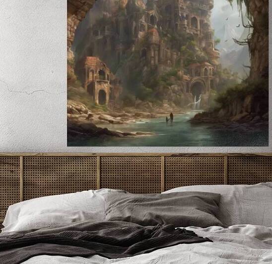 Fantasy Castle by International paintings