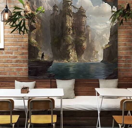 Fantasy Castle by International paintings