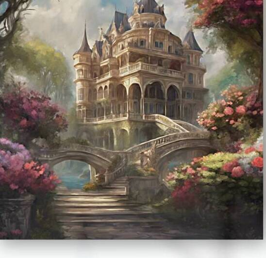 Fairytale Castle by International paintings