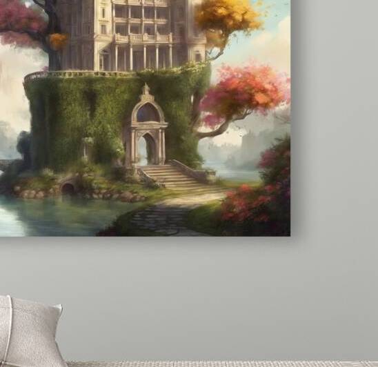 Attractive fairytale palace by International paintings