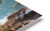 Desert city HD Metal print