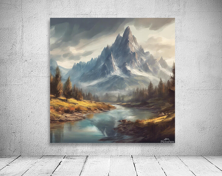 Mountain river Wall Preview