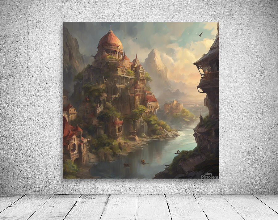 River Palace Wall Preview
