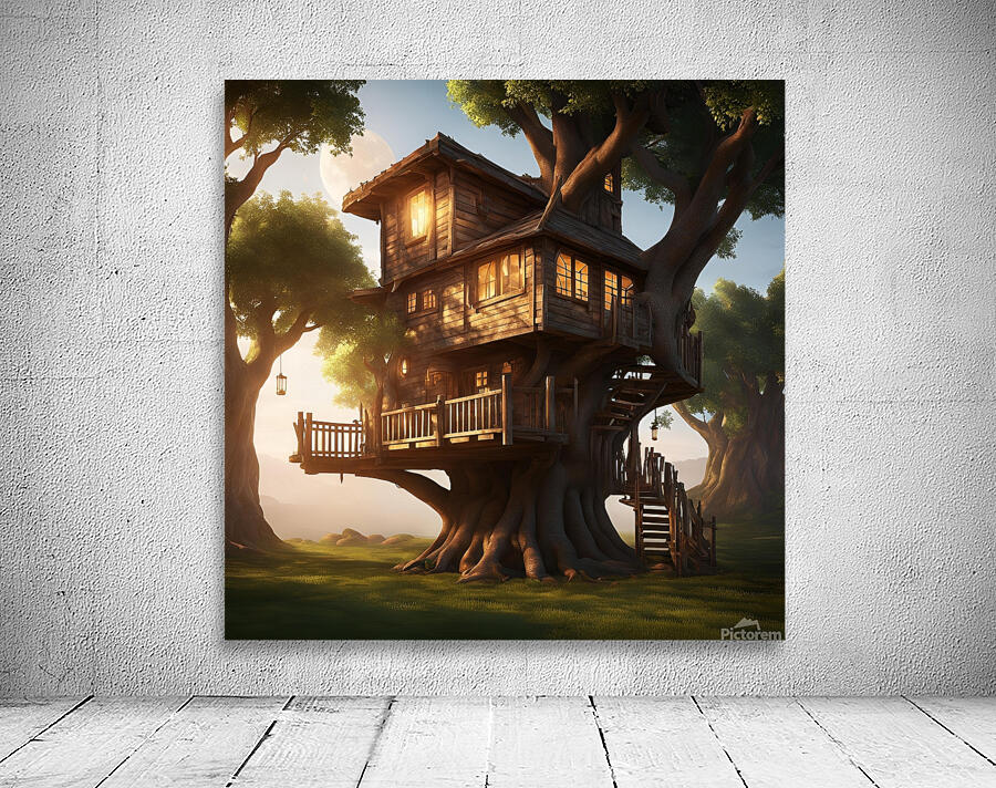beautiful house Wall Preview