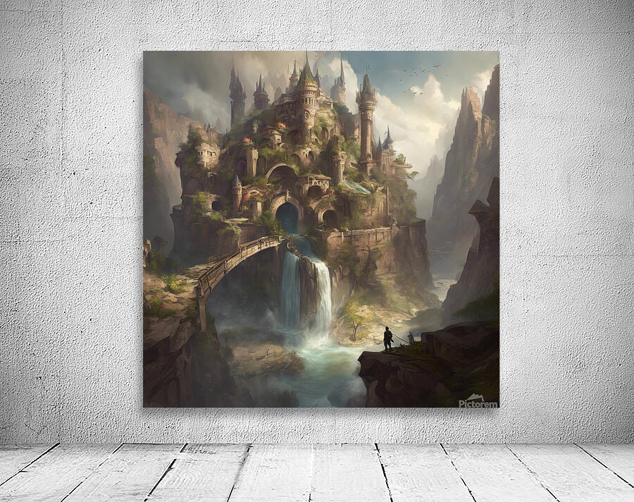 Fantasy Castle Wall Preview