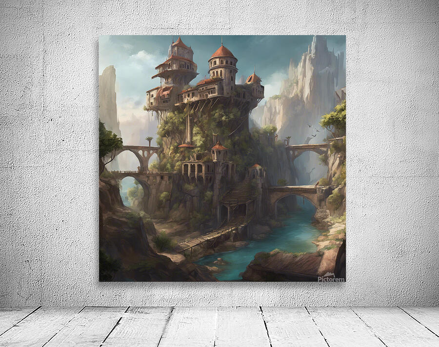 Fantasy Castle Wall Preview