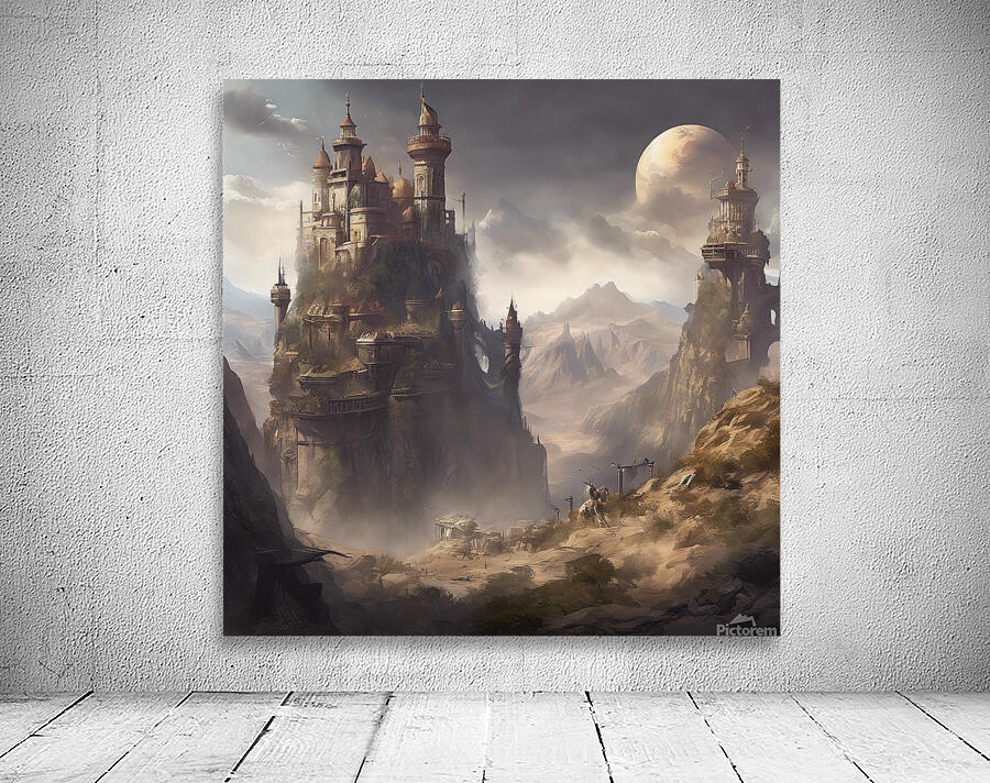 Fantasy Castle Wall Preview