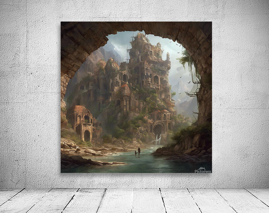 Fantasy Castle Wall Preview