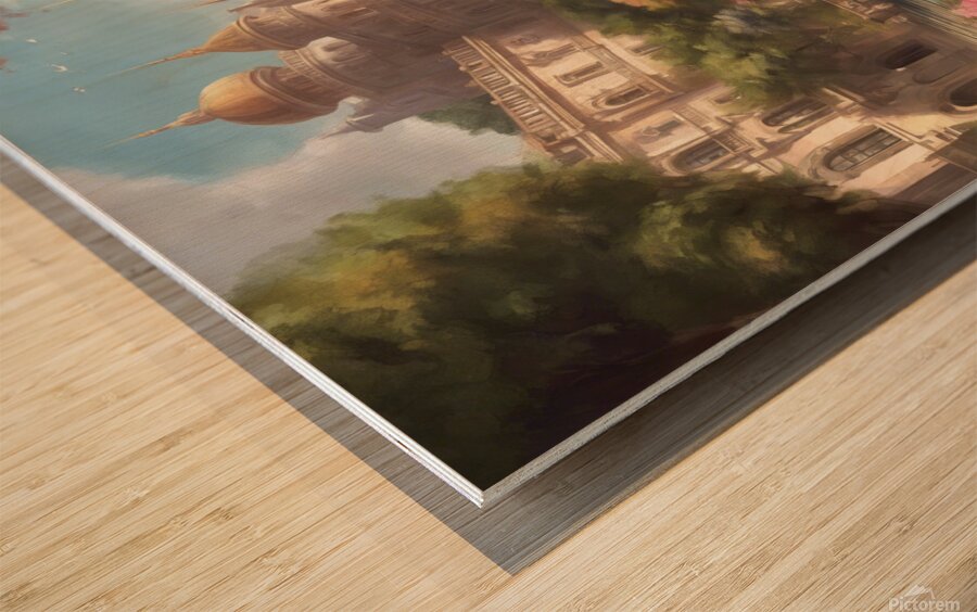 Queens Palace Wood print