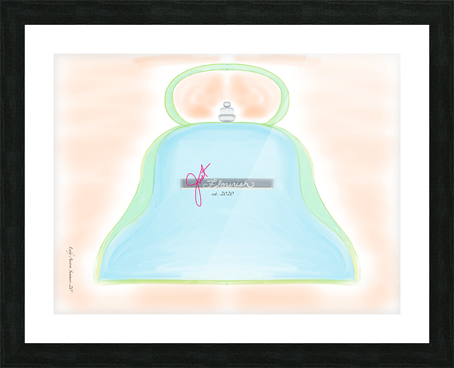 Thee Beautiful Purse Picture Frame print